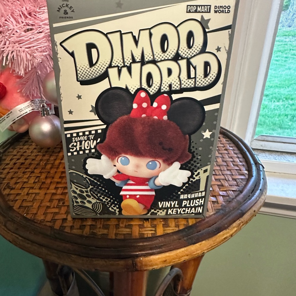 Pop Mart Authentic Dimoo Disney Plush Pendant